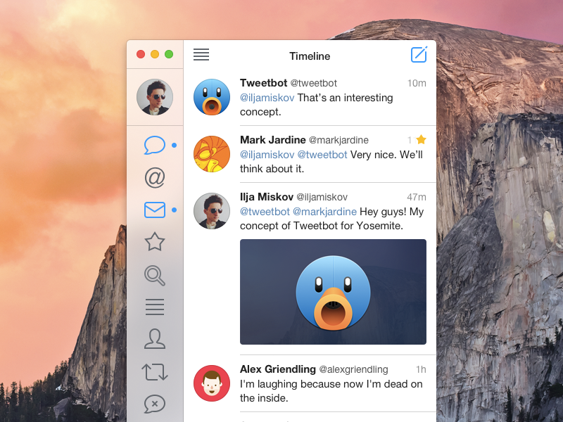 Illustration for article titled 20 Beautiful Yosemite App and Icon Concept Designs